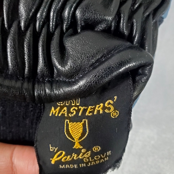 Masters Motorcycle Leather Men's Glove Made In Japan M - Picture 5 of 9
